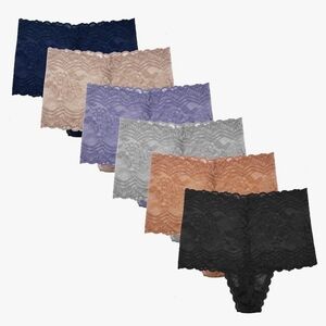 Free W/ Purchade Advise Seller 6 Plus Size Thong Underwear